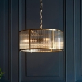 Endon 106282 - Luster na lancu RIDGETON 3xE14/6W/230V mesing