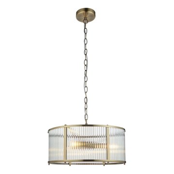 Endon 106282 - Luster na lancu RIDGETON 3xE14/6W/230V mesing