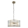 Endon 106282 - Luster na lancu RIDGETON 3xE14/6W/230V mesing