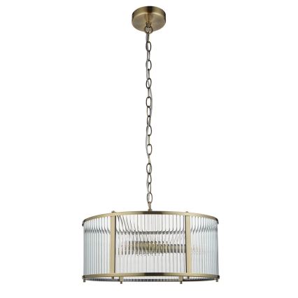 Endon 106282 - Luster na lancu RIDGETON 3xE14/6W/230V mesing