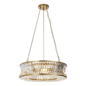 Endon 106811 - Luster na lancu 6xE14/6W/230V zlatni