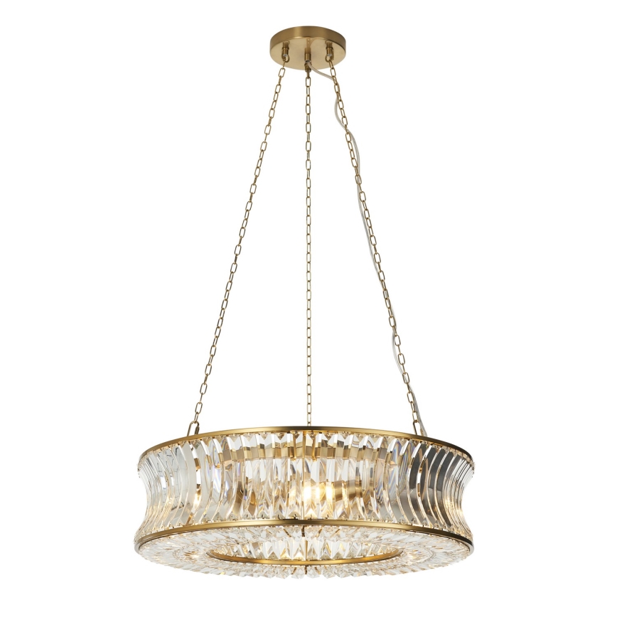 Endon 106811 - Luster na lancu 6xE14/6W/230V zlatni