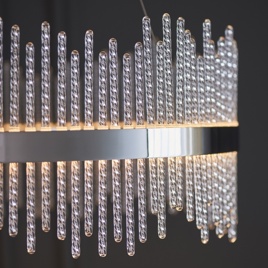 Endon 107108 - LED luster na sajli LED/56W/230V 3000K sjajni hrom