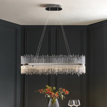Endon 107109 - LED luster na sajli LED/47W/230V 3000K sjajni hrom