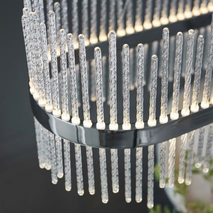 Endon 107109 - LED luster na sajli LED/47W/230V 3000K sjajni hrom