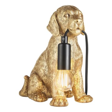 Endon 107364 - Stona lampa PUPPY 1xE14/7W/230V zlatna