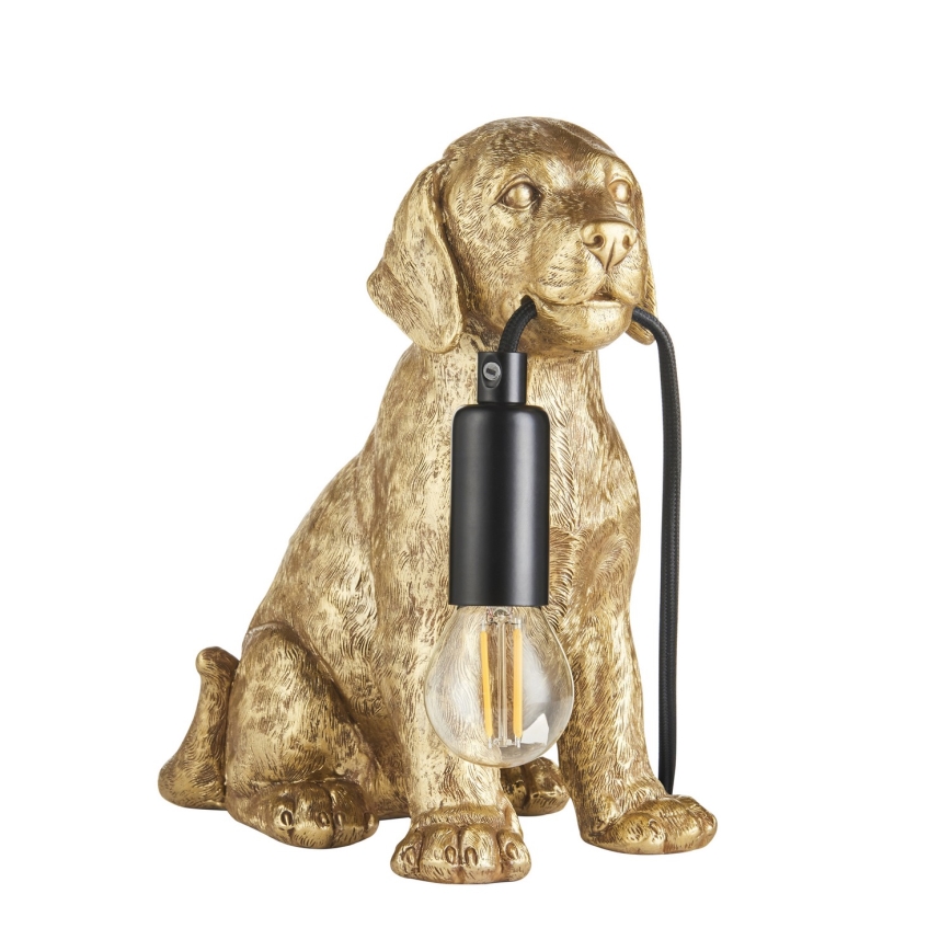 Endon 107364 - Stona lampa PUPPY 1xE14/7W/230V zlatna