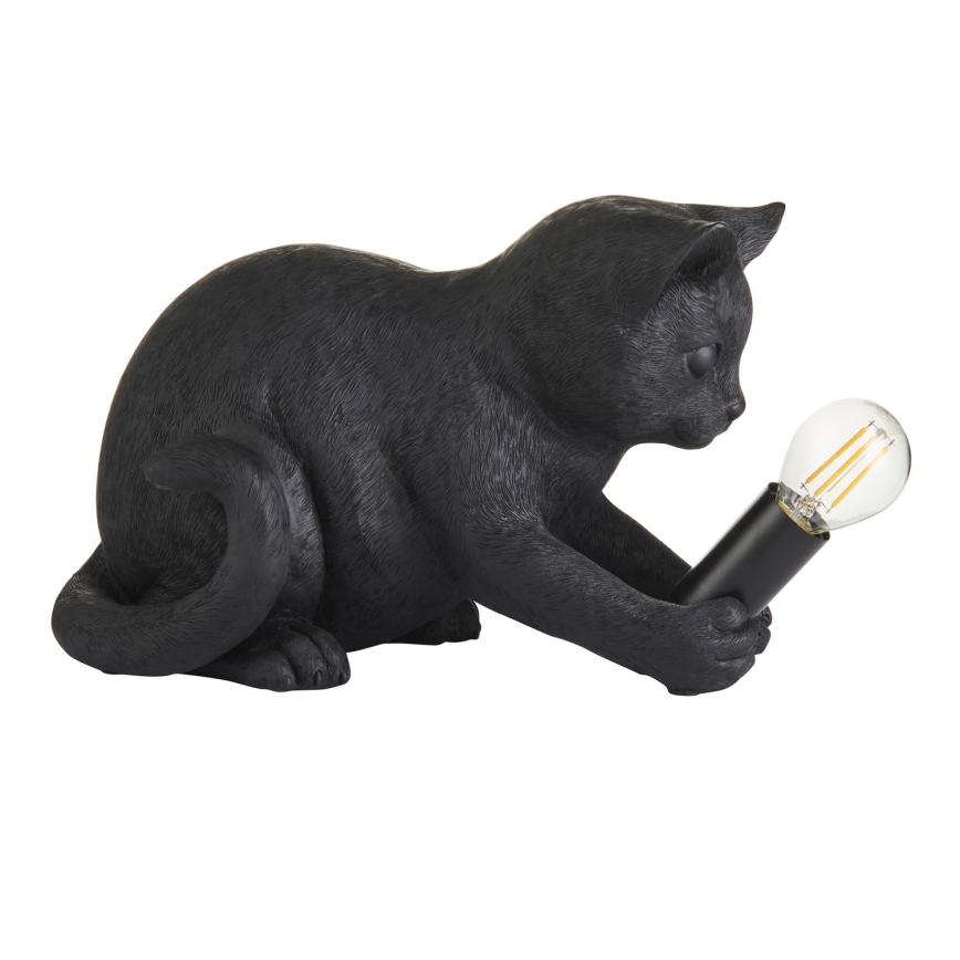 Endon 107390 - Stona lampa KITTEN 1xE14/7W/230V crna