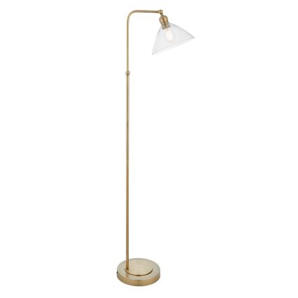 Endon 107609 - Podna lampa 1xE27/10W/230V mesing
