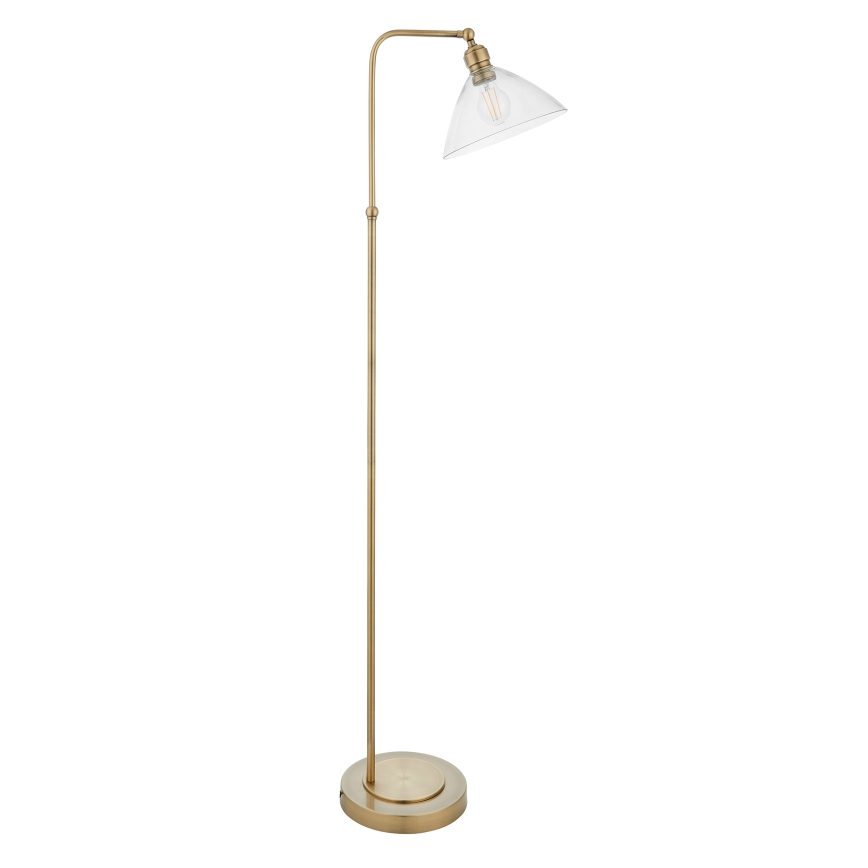 Endon 107609 - Podna lampa 1xE27/10W/230V mesing
