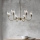 Endon 107791 - Luster na lancu 6xE14/6W/230V mesing