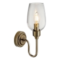 Endon 107792 - Zidno svetilo STOURTON 1xE14/6W/230V mesing
