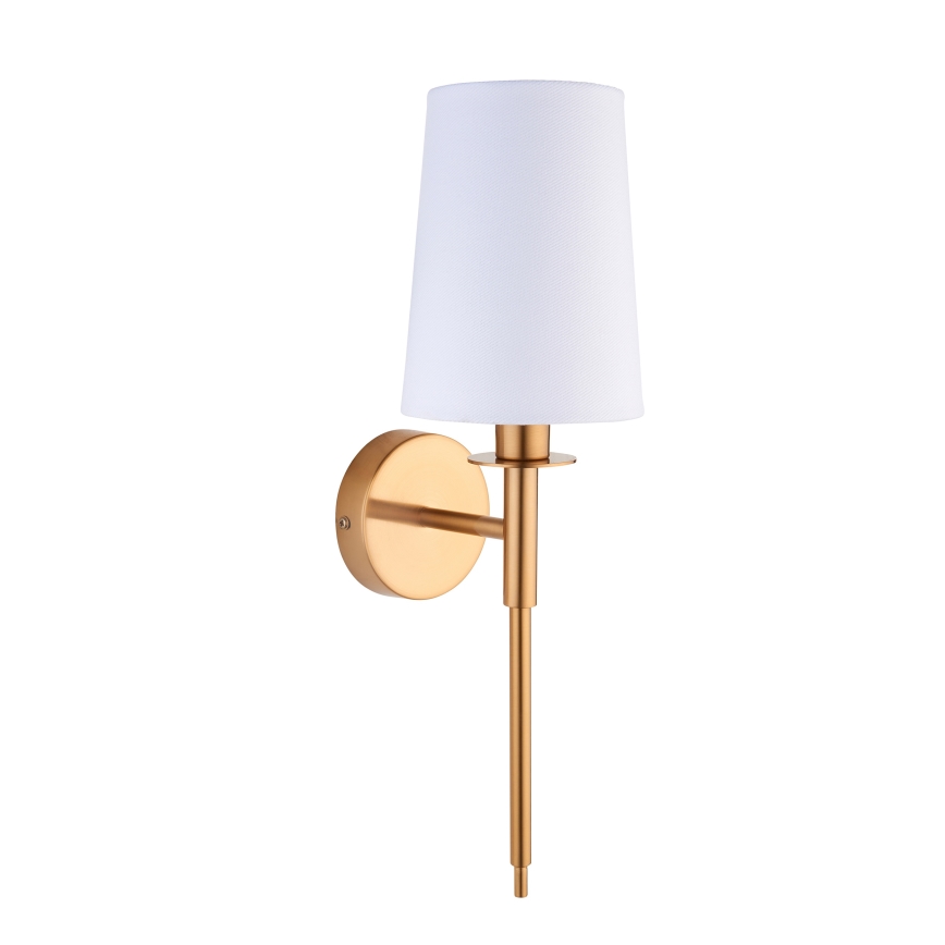 Endon 110738 - Zidna lampa 1xE14/6W/230V bela/zlatna