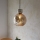 Endon 111336 - Luster na sajli 1xE27/10W/230V zlatna/dimljena crna