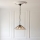 Endon 111922 - Luster na lancu Tiffany ASTORIA 3xE27/10W/230V prečnik 48 cm