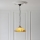Endon 111989 - Luster na lancu Tiffany NEVADA 3xE27/10W/230V prečnik 40 cm