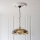 Endon 112193 - Luster na lancu Tiffany SULLIVAN 3xE27/60W/230V prečnik 57 cm
