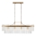 Endon 112573 - Luster na lancu MARIETTA 4xE14/6W/230V mesing/prozirno