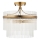 Endon 112575 - Nadgradni luster MARIETTA 3xE14/7W/230V mesing/prozirno