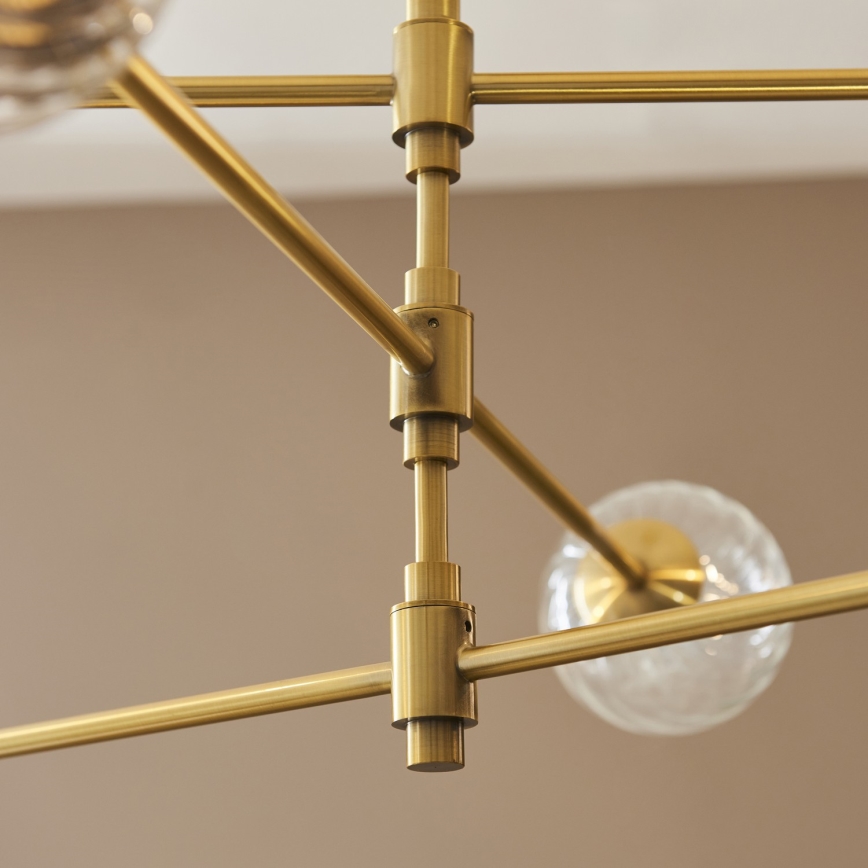 Endon 114039 - Luster na šipci 6xG9/3,2W/230V zlatna