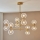 Endon 114041 - Luster na stalku 12xG9/3,2W/230V zlatni