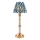 Endon 114846 - LED prigušiva punjiva stona lampa MORTON LED/1,5W/5V 3600 mAh mesing/plava