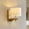 Endon 116995 - Zidna lampa HEATHCLIFF 1xE14/7W/230V mesing/jasen