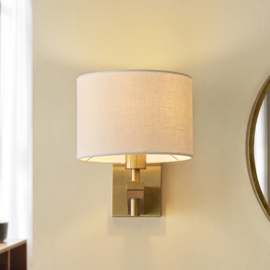 Endon 116995 - Zidna lampa HEATHCLIFF 1xE14/7W/230V mesing/jasen