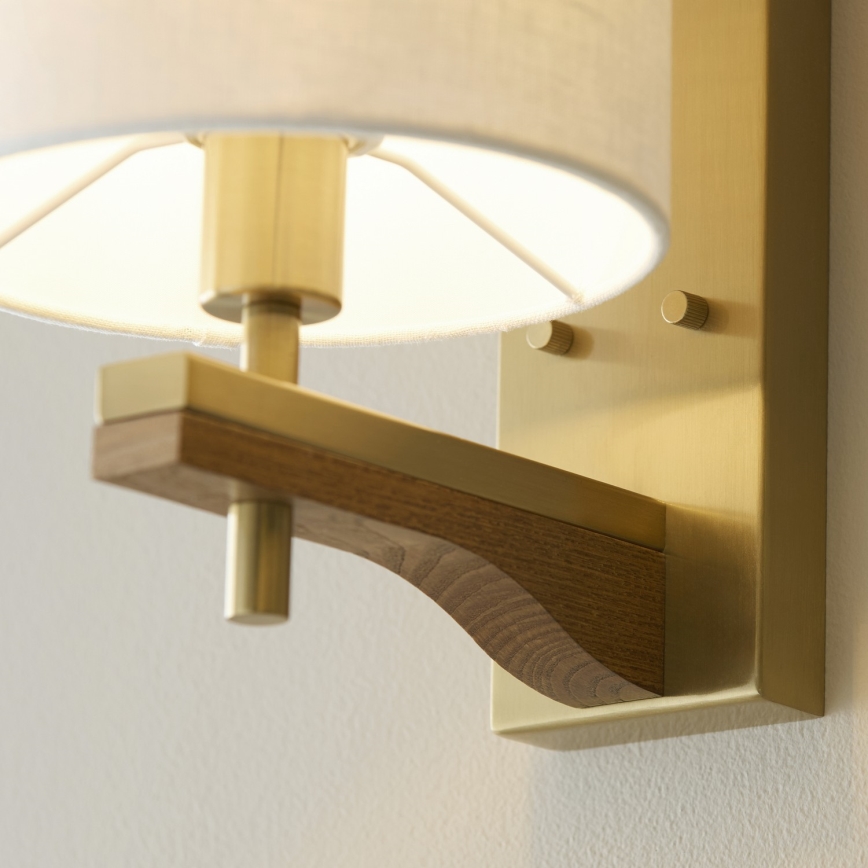 Endon 116995 - Zidna lampa HEATHCLIFF 1xE14/7W/230V mesing/jasen