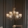 Endon 118934 - Luster na lancu BERENICE 9xE14/7W/230V zlatna