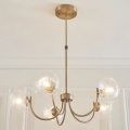 Endon 119210 - Luster na stalku HAGUE 5xG9/5W/230V mesing