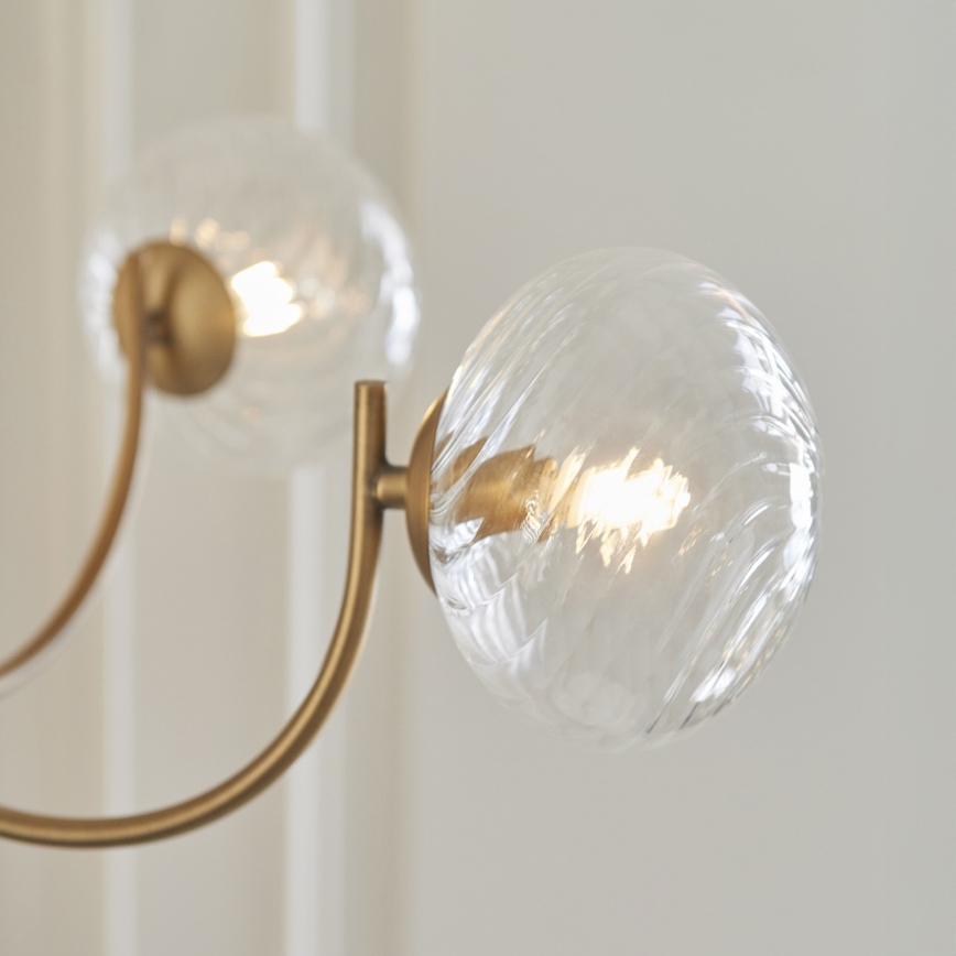 Endon 119210 - Luster na stalku HAGUE 5xG9/5W/230V mesing