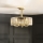 Endon 119609 - Luster na šipci VISCONTI 3xE14/6W/230V mesing