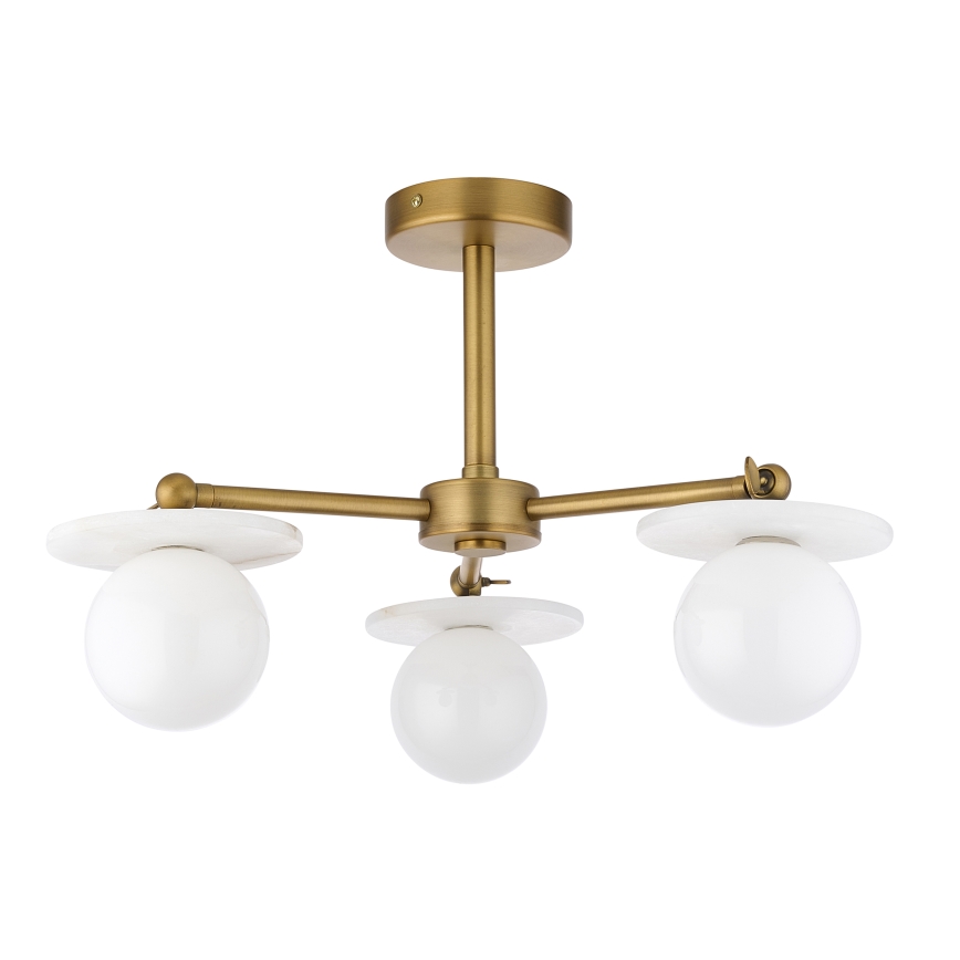 Endon 120036 - Luster na stalku CERCHIO 3xG9/5W/230V mesing