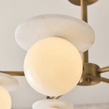 Endon 120037 - Luster na stalku CERCHIO 5xG9/5W/230V mesing
