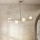 Endon 120038 - Luster na štapu CERCHIO 4xG9/5W/230V mesing