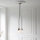 Endon 120648 - Luster na sajli 3xE27/10W/230V mesing