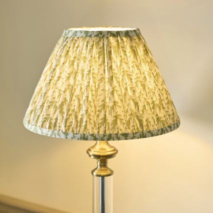 Endon 122515 - Stona lampa AVEBURY 1xE27/10W/230V mesing/zelena