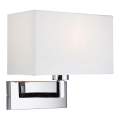 Endon 56373 - Zidno svetilo PICCOLO 1xE27/10W/230V bela/sjajni hrom