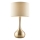Endon 61191 - Prigušiva stona lampa PICCADILLY 1xE14/40W/230V mesing/bež