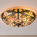Endon 63922 - Plafonsko svetlo Tiffany ASHTON 2xE27/60W/230V prečnik 45 cm