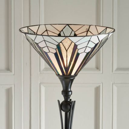 Endon 63933 - Stojeća lampa Tiffany ASTORIA 1xE27/60W/230V, prečnik 40 cm