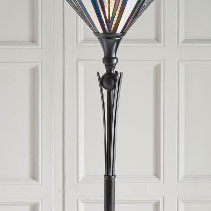 Endon 63933 - Stojeća lampa Tiffany ASTORIA 1xE27/60W/230V, prečnik 40 cm