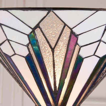 Endon 63933 - Stojeća lampa Tiffany ASTORIA 1xE27/60W/230V, prečnik 40 cm