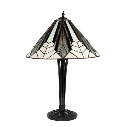 Endon 63939 - Stona lampa Tiffany ASTORIA, 2xE27/60W/230V, prečnika 40 cm