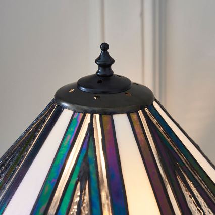Endon 63939 - Stona lampa Tiffany ASTORIA, 2xE27/60W/230V, prečnika 40 cm