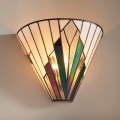 Endon 63940 - Zidna lampa Tiffany ASTORIA 1xE14/40W/230V