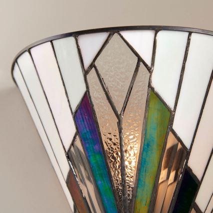 Endon 63940 - Zidna lampa Tiffany ASTORIA 1xE14/40W/230V