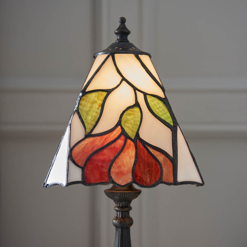 Endon 63963 - Stona lampa Tiffany BOTANICA 1xE14/40W/230V prečnik 16 cm