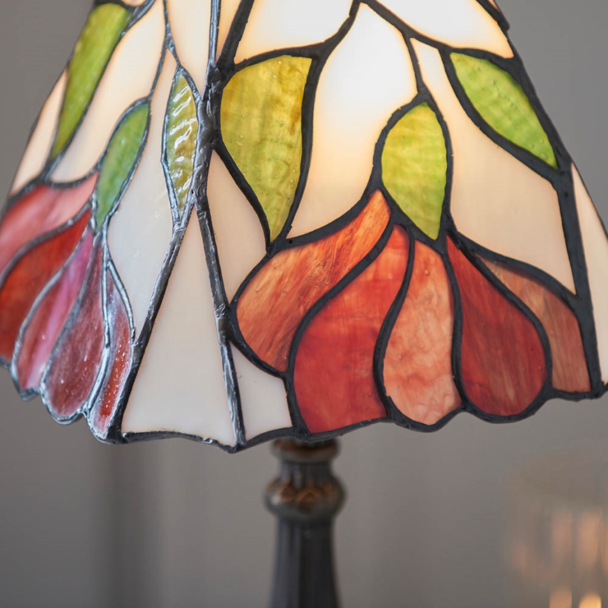 Endon 63963 - Stona lampa Tiffany BOTANICA 1xE14/40W/230V prečnik 16 cm